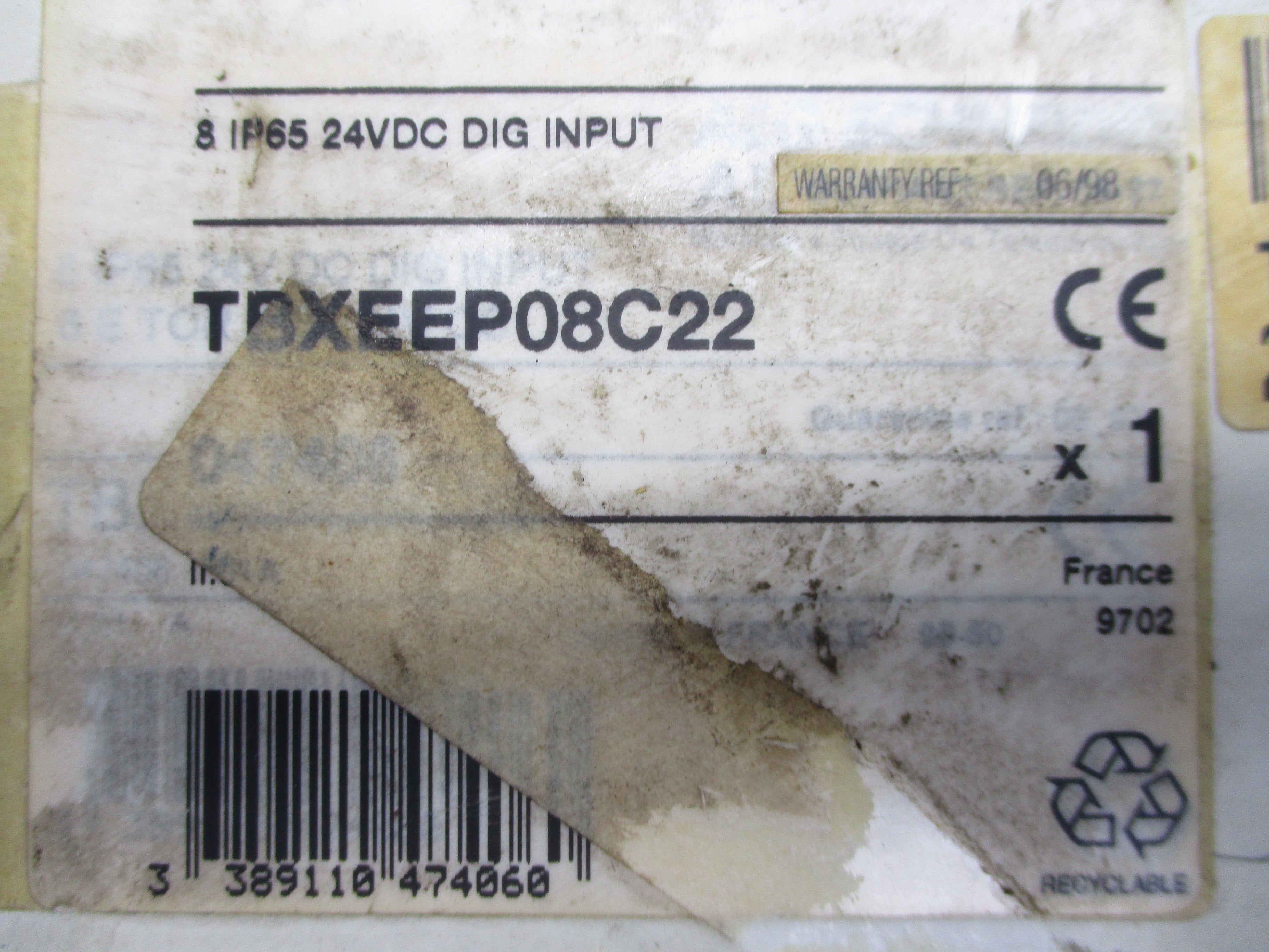 SCHNEIDER ELECTRIC TBXEEP08C22 24VDC NSMP