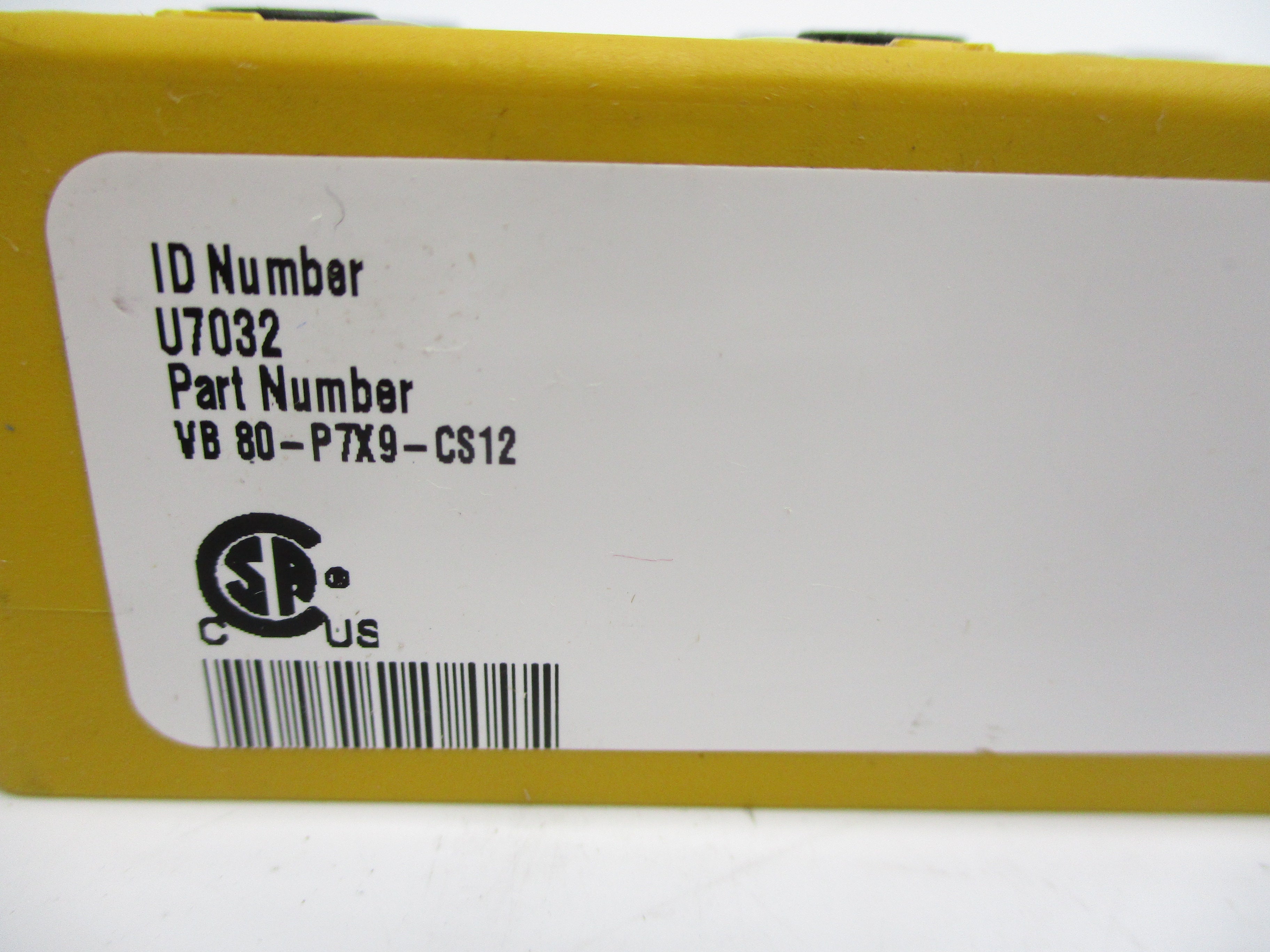 TURCK VB80-P7X9-CS12 U7032 NSNP