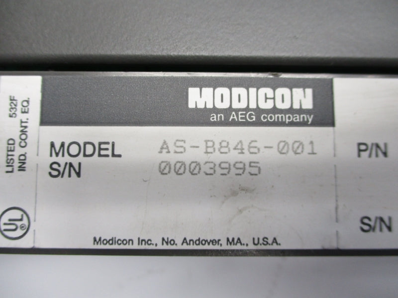 MODICON AS-B846-001 UNMP