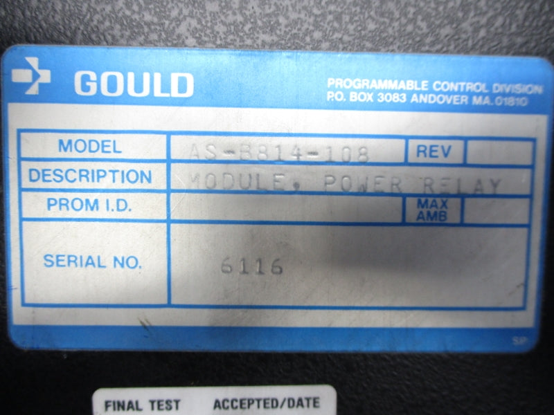 GOULD AS-B814-108 UNMP