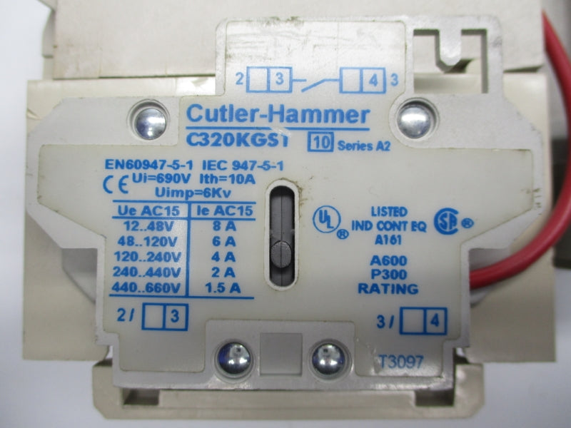 CUTLER HAMMER AN16DNO SER. B1 110/120V 27A UNMP