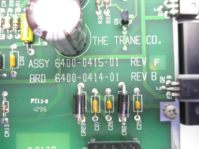 TRANE COMPANY 6400-0414-01 REV. B NSNP