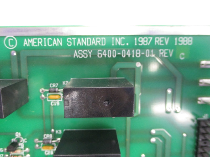 TRANE COMPANY 6400-0417-01 REV. A NSNP