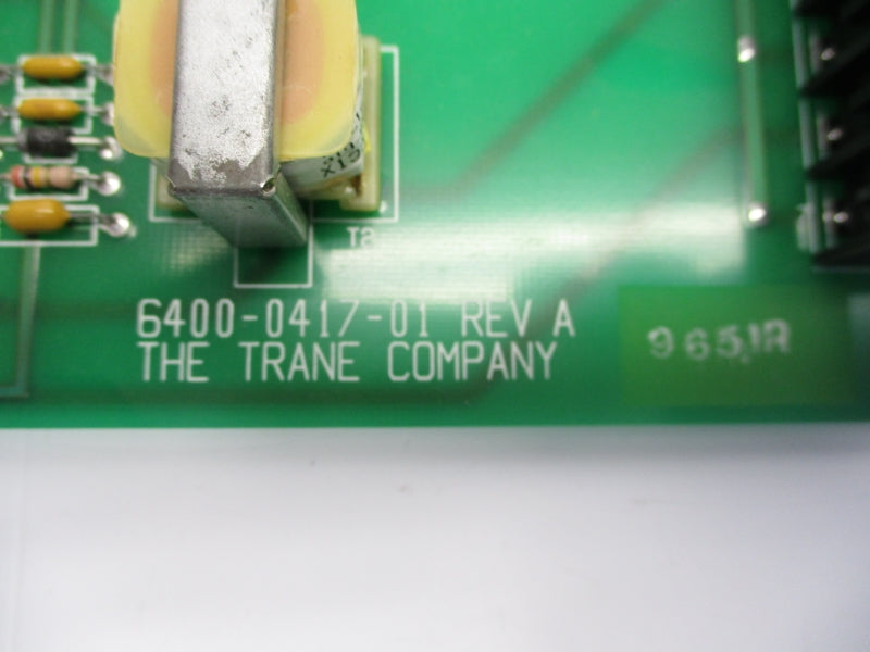 TRANE COMPANY 6400-0417-01 REV. A NSNP