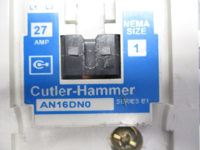 CUTLER HAMMER AN16DNO SER. B1 110/120V 27A UNMP