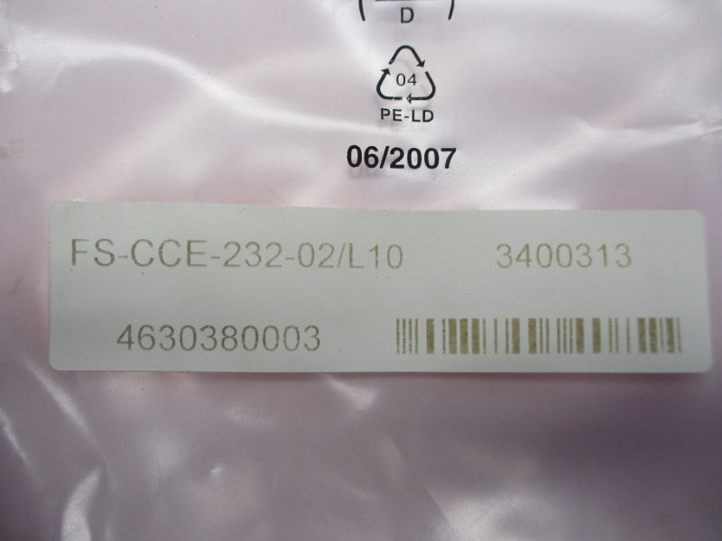 HONEYWELL FS-CCE-232-02/L10 NSMP