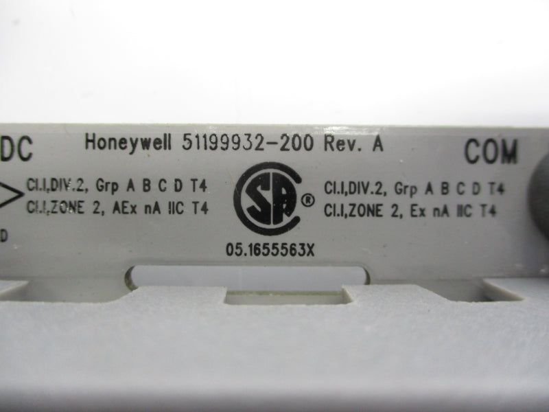 HONEYWELL 51199932-200 24-26VDC REV. A NUPI