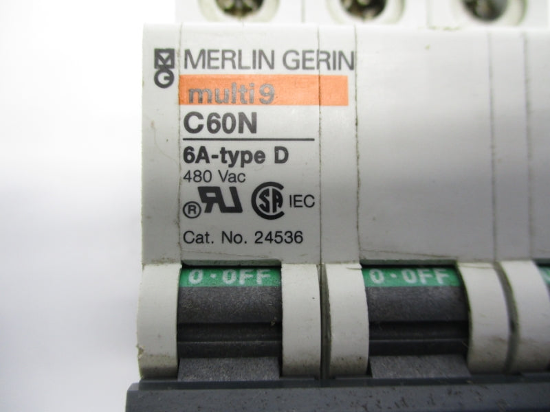 MERLIN GERIN 24536 480VAC 6A UNMP