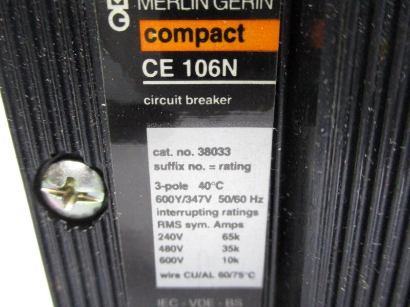 MERLIN GERIN 38033 600V 80A NSMP