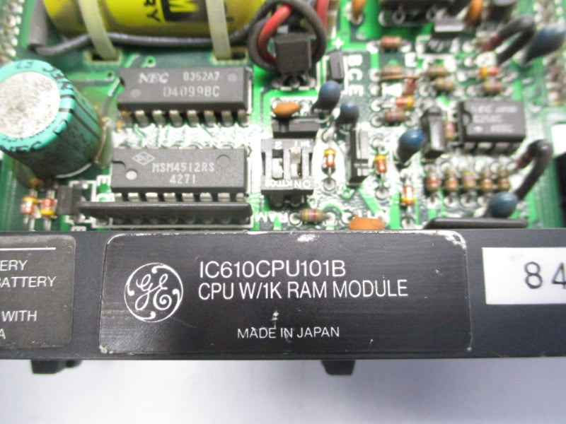 GENERAL ELECTRIC IC610CPU101B UNMP