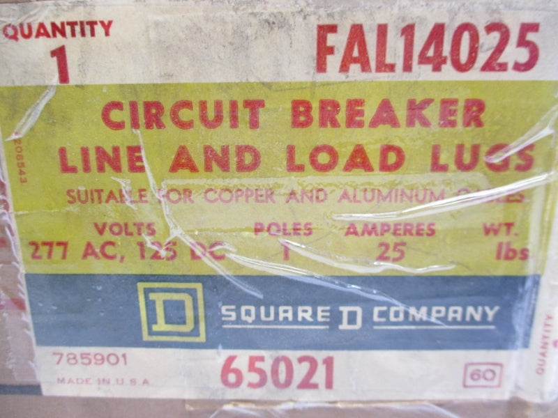 SQUARE D FAL14025 277VAC 25A NSMP