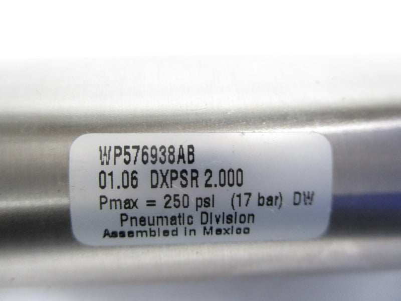 PARKER 01306DXPSR2.000 250PSI NSNP