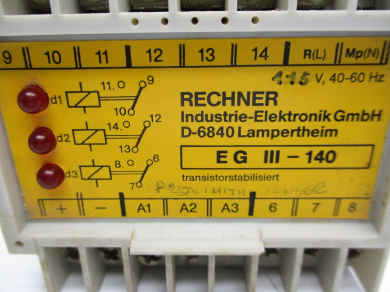 RECHNER EGIII-140 115V UNMP