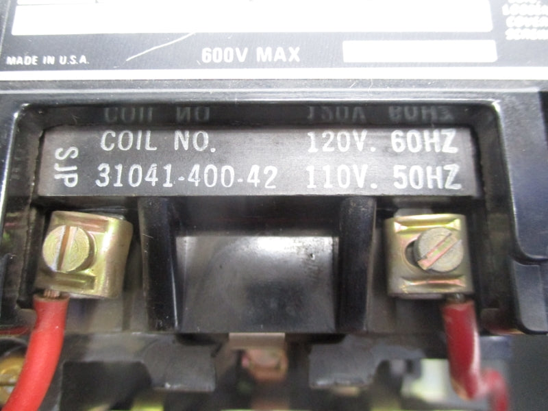 SQUARE D 8536SB02S2V02 SER. A 110-120V UNMP