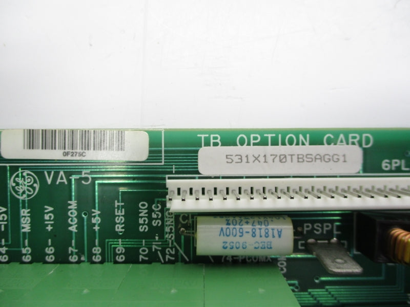 GENERAL ELECTRIC 531X170TBSAGG1 UNMP