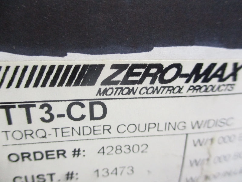 ZERO MAX TT3-CD 1" NSMP