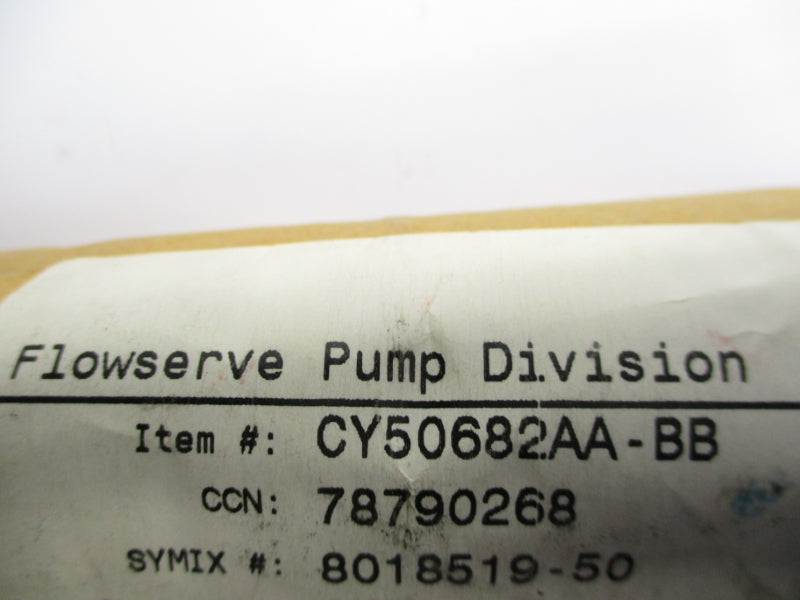 FLOWSERVE CY50682AA-BB 78790268 NSNP