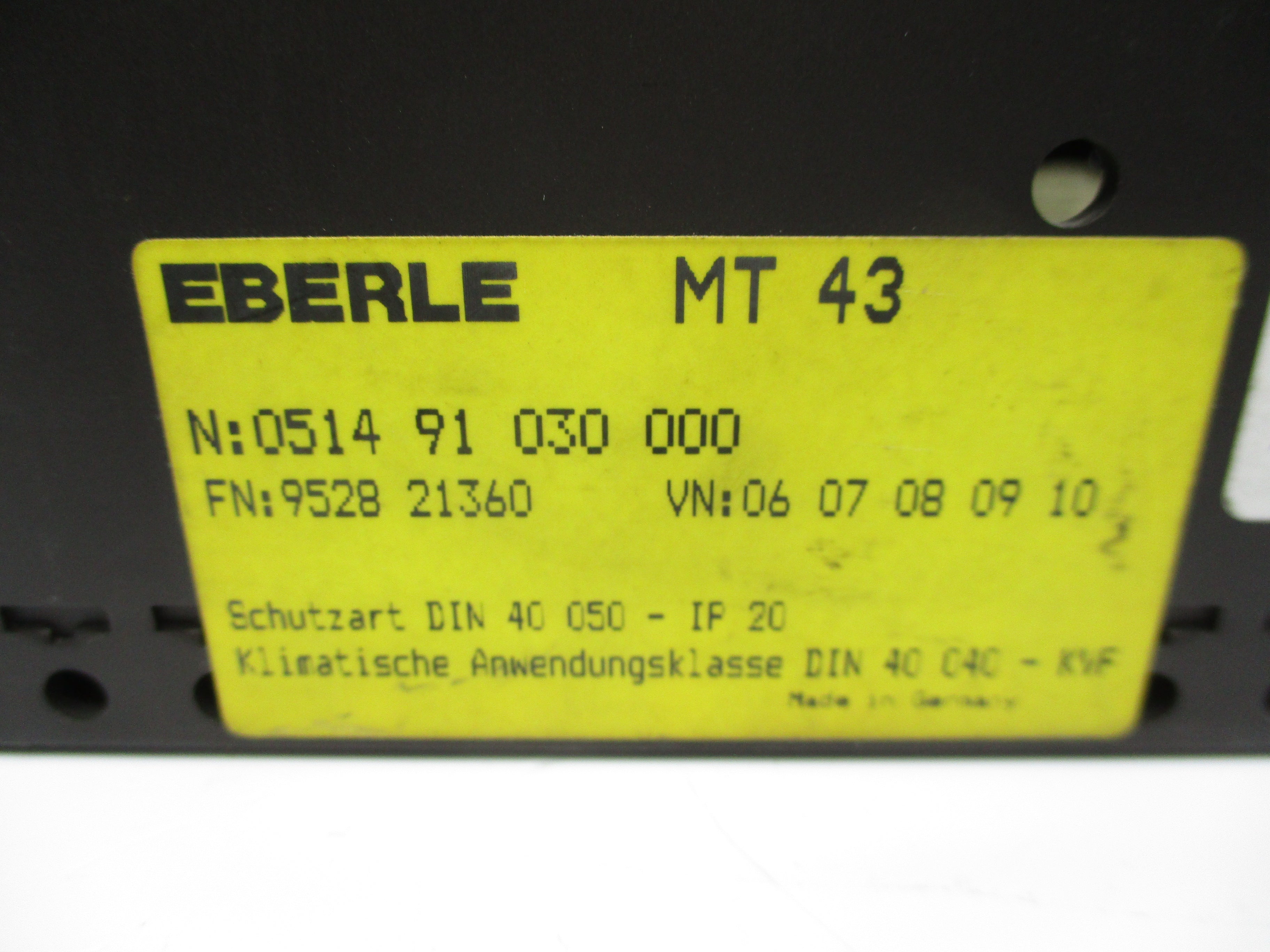 EBERLE MT43 051491030000 UNMP