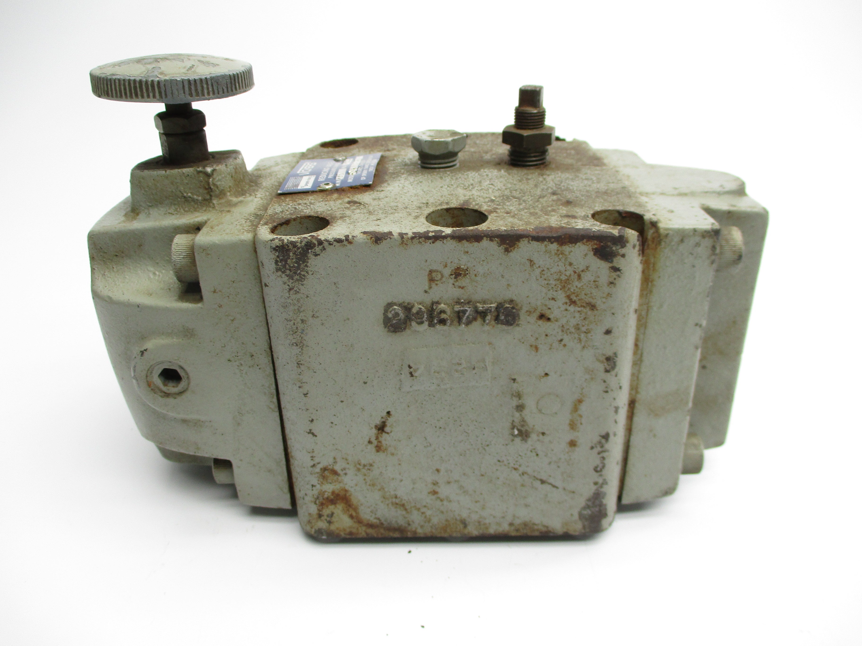VICKERS F3XG10F20 296776 225-2850PSI UNMP