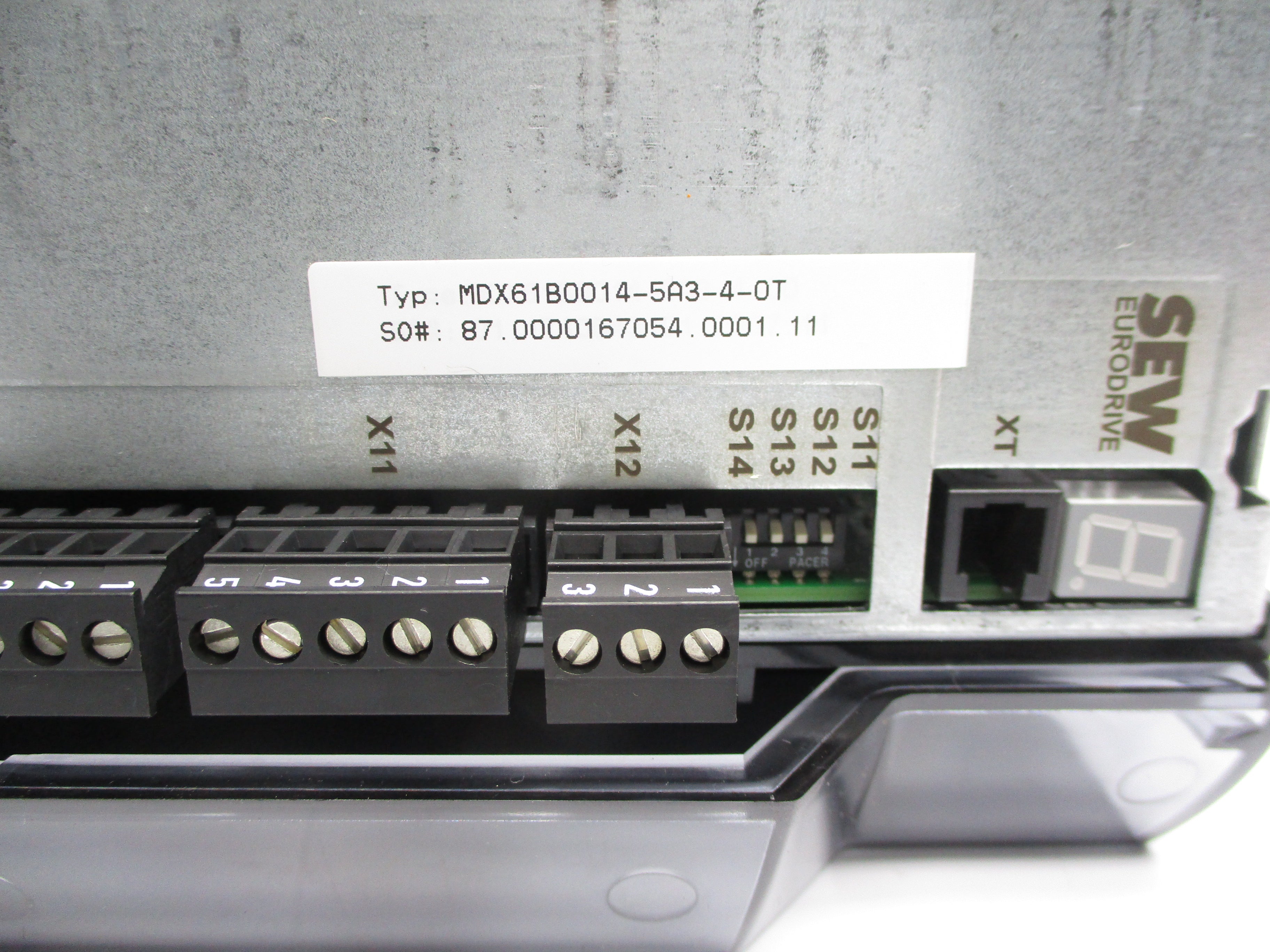 SEW EURODRIVE MDX61B0014-5A3-4-OT 500VAC 3.6A NSNP