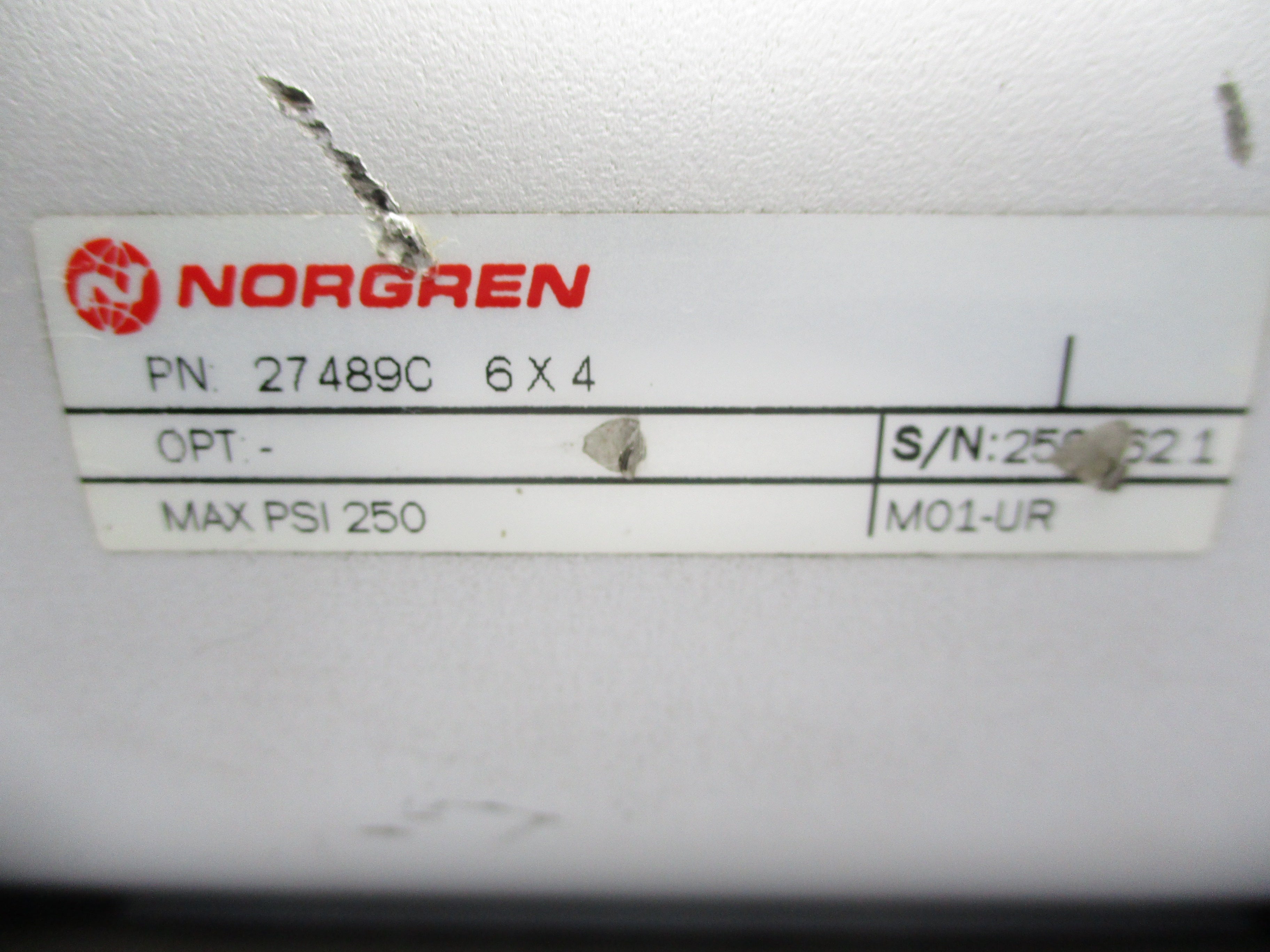 NORGREN 27489C 250PSI UNMP