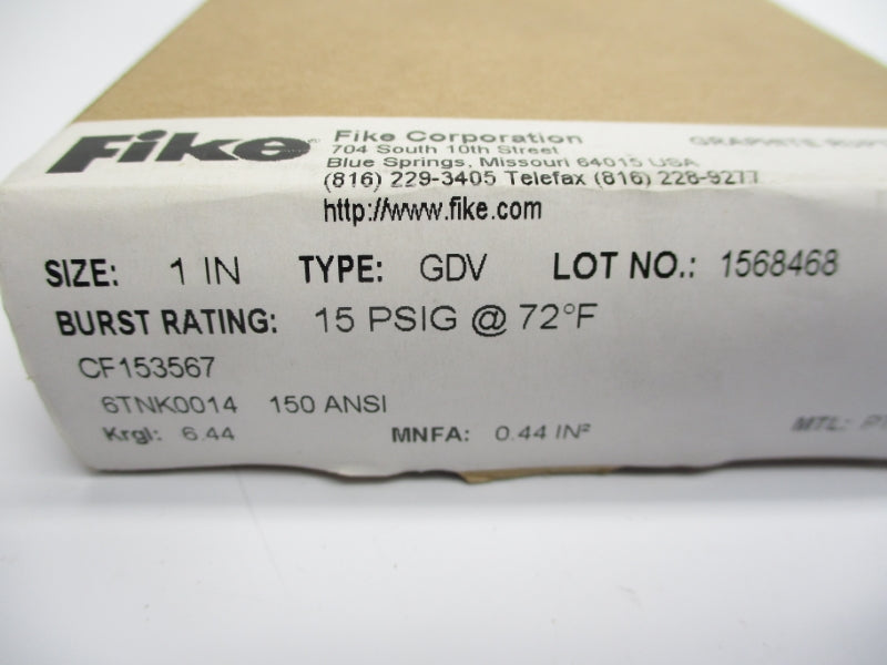 FIKE CF153567 15PSI NSMP