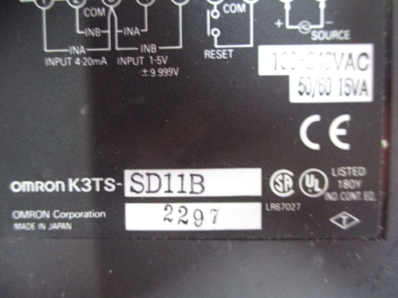 OMRON K3TS-SD11B 100-240VAC NSNP