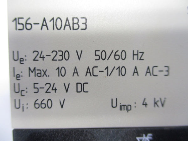 ALLEN BRADLEY 156-A10AB3 SER. A 24-230V 10A NSNP