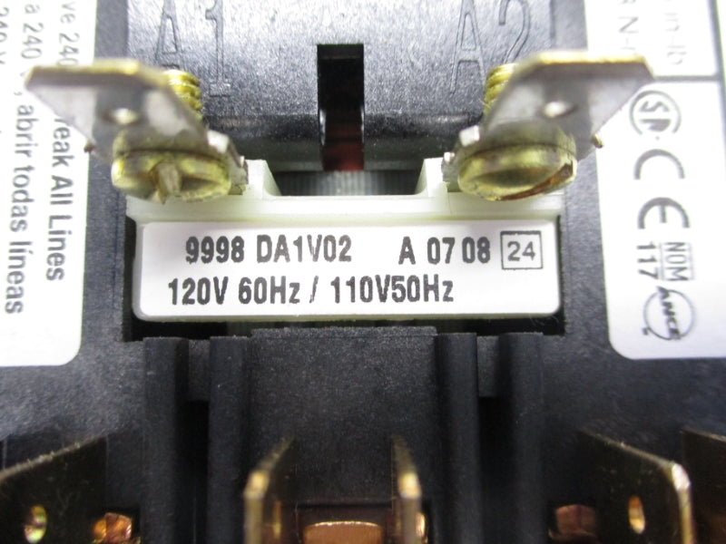 SQUARE D 8910DPA43V02 SER. B 120V 40A NSNP