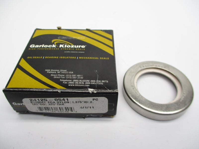 GARLOCK KLOZURE 24125-0541 NSMP