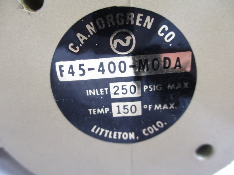 NORGREN F45-400-M0DA 250PSI 3/4" NSNP