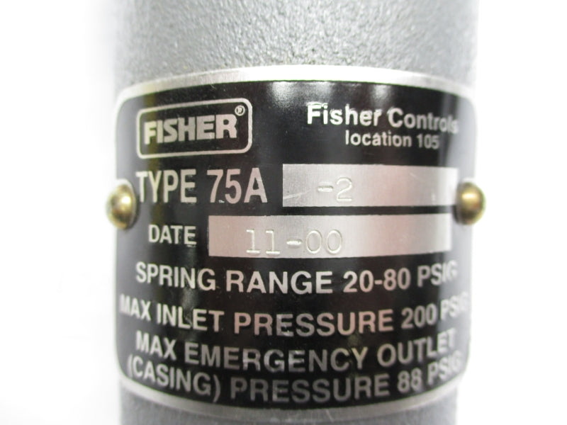 FISHER 75A-2 1" NSNP