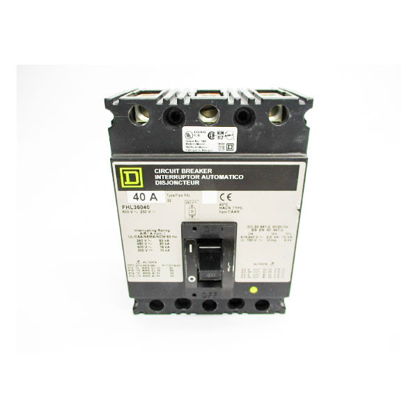 SQUARE D FHL36040 SER. S2 600V 40A (GREY) NSNP
