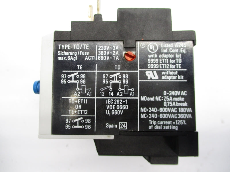 SQUARE D 9065TE21 660V 21-26A UNMP