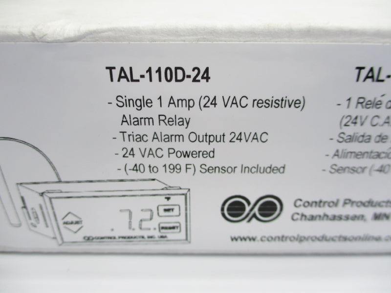 CONTROL PRODUCTS TAL-110D-24 24VAC 1A NSMP