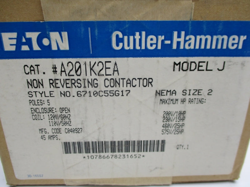 EATON A201K2EA 120V 45A NSFS