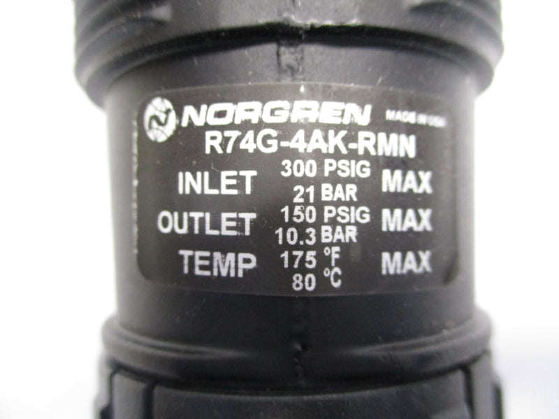 NORGREN R74G-4AK-RMN 300PSI NSNP