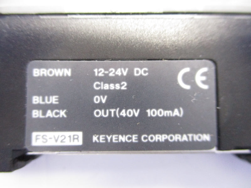 KEYENCE FS-V21R 12-24VDC (NO COVER) UNMP