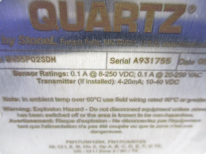 STONEL QN35P02SDM 8-250VDC 0.1A NSMP