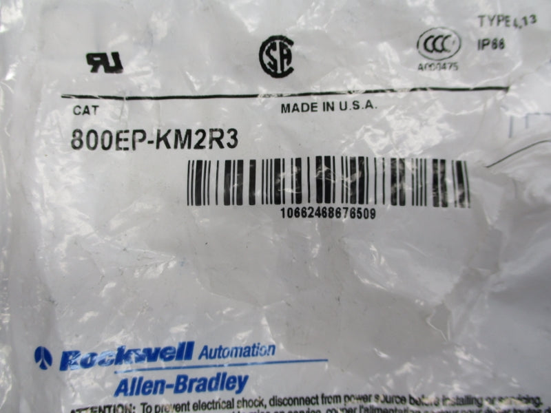 ALLEN BRADLEY 800EP-KM2R3 SER. B NSMP