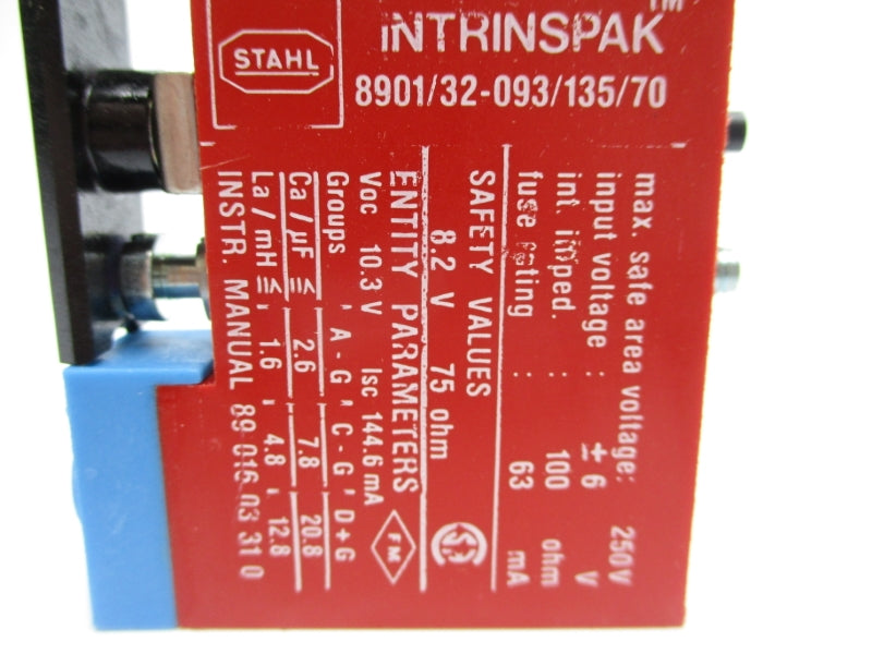STAHL 8901/32-093/135/70 6V NSMP