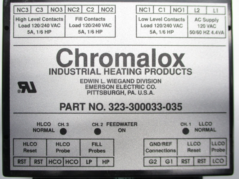 CHROMALOX 323-300033-035 120/240VAC 5A NSNP