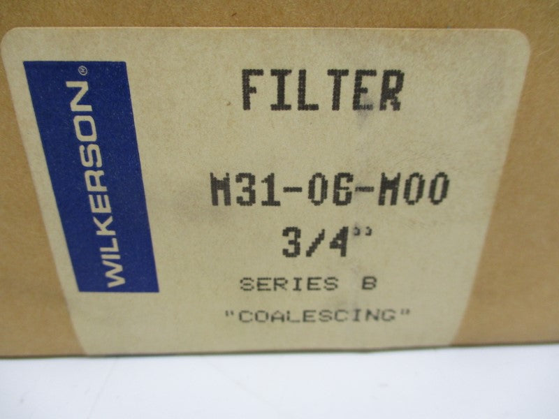 WILKERSON M31-06-M00 SER. B 3/4" NSFS