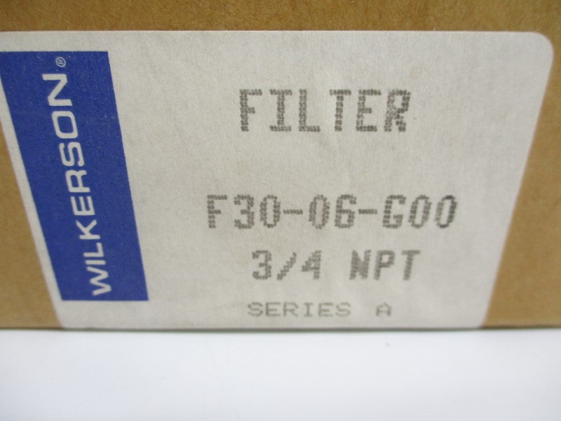 WILKERSON F30-06-G00 SER. A 3/4" NSMP