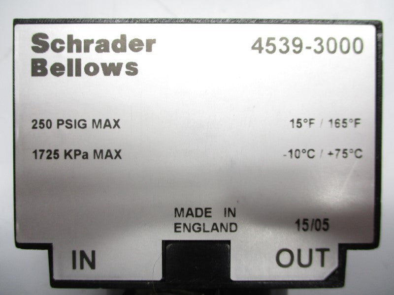 PARKER 4539-3000 250PSI 3/4" NSMP