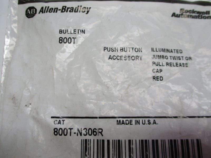 ALLEN BRADLEY 800T-N306R SER. A (WH) NSMP
