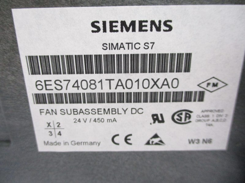 SIEMENS 6ES7408-1TA01-0XA0 24VDC NSMP