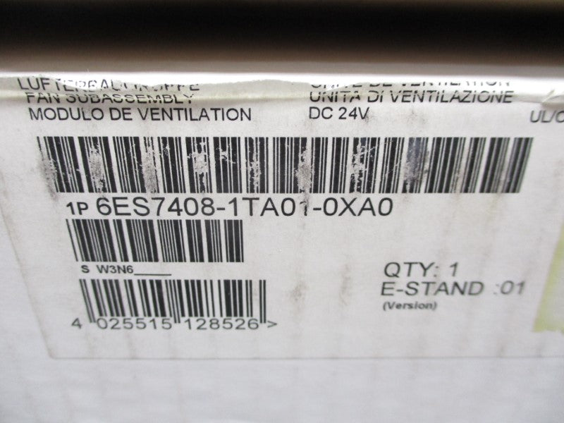 SIEMENS 6ES7408-1TA01-0XA0 24VDC NSMP