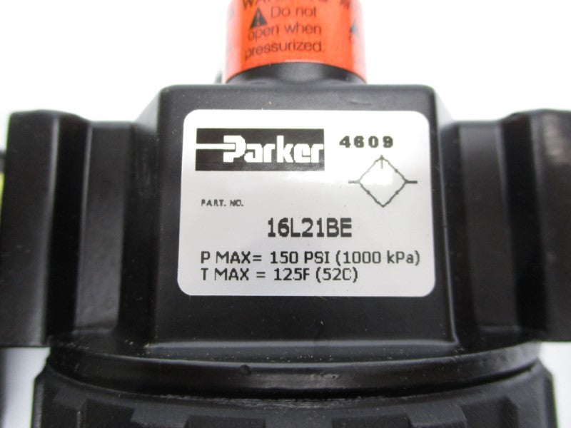 PARKER 16A21A13A1BC 150PSI 3/8" NSMP