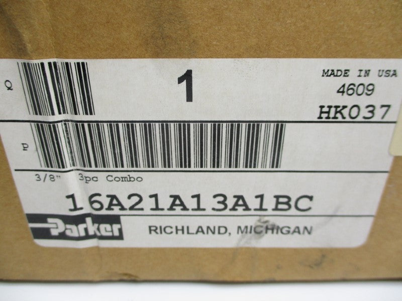 PARKER 16A21A13A1BC 150PSI 3/8" NSMP